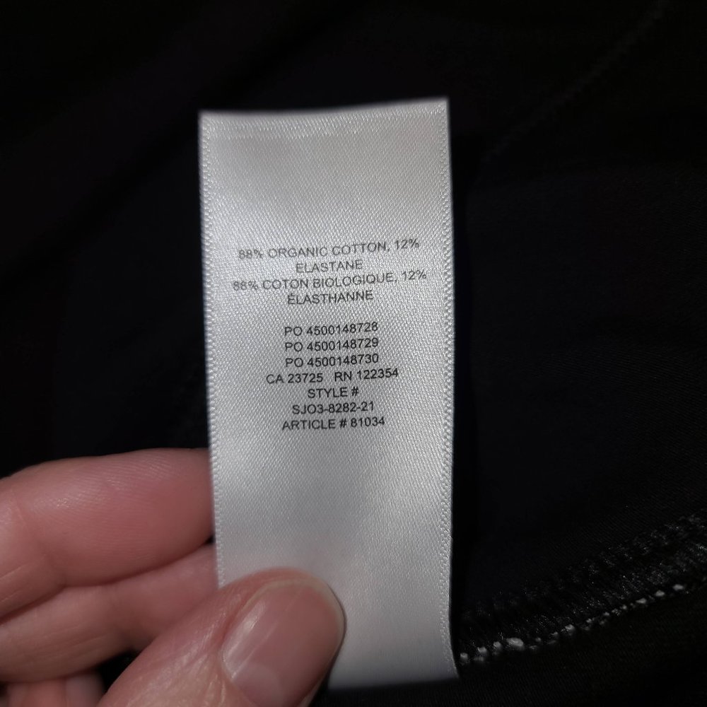 Aritzia TNA Bedford Dress Size M Black & White - Picture 7 of 10